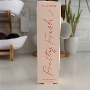ColourPop Pretty Fresh HA Setting Mist — Soft Pink